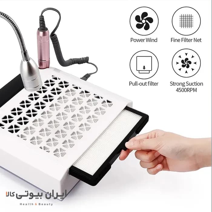 دستگاه مانیکور و پدیکور 4کاره بلوکیو مدل BQ608 — تصویر ۵