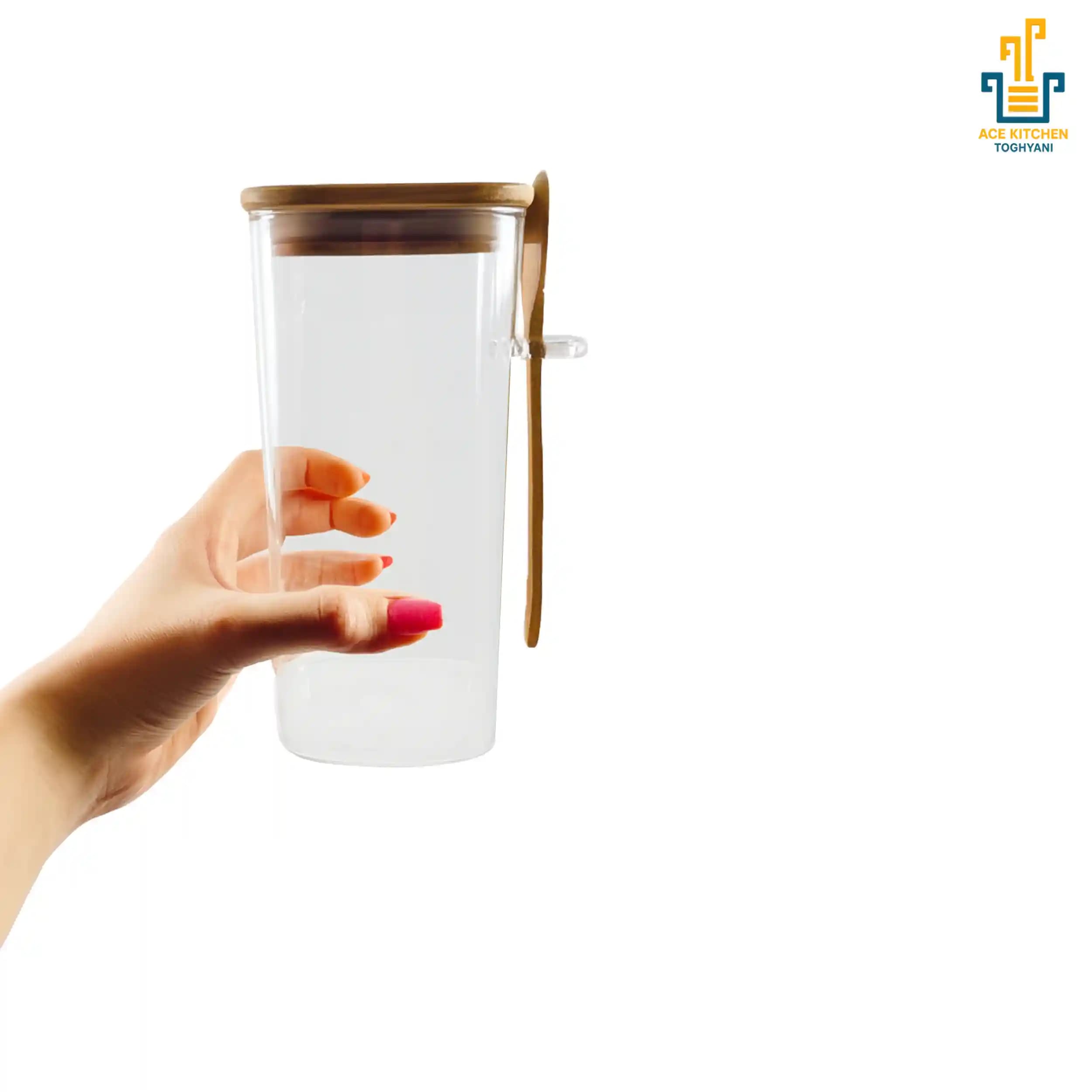 بانکه پیرکس قاشق دار قطر 8 در ارتفاع 20 — تصویر ۶