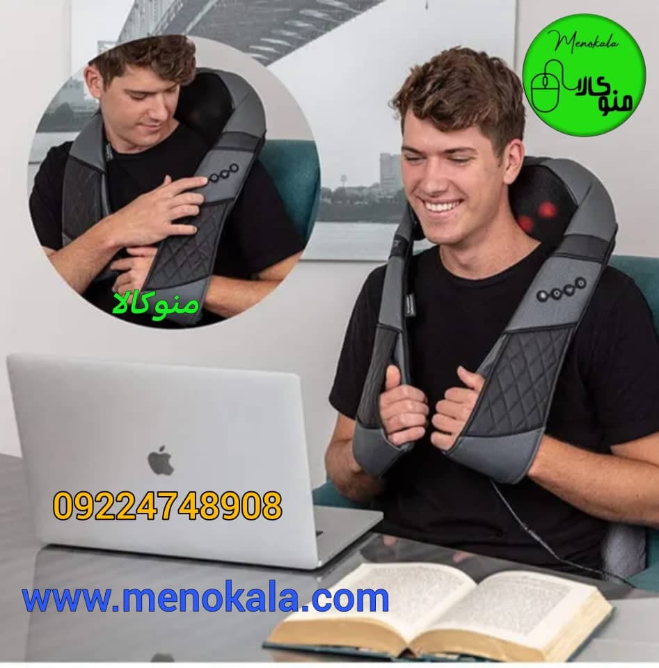 ماساژور گردن Resteck Neck Kneading اصل با قابلیت ماساژ عمیق و گرمای