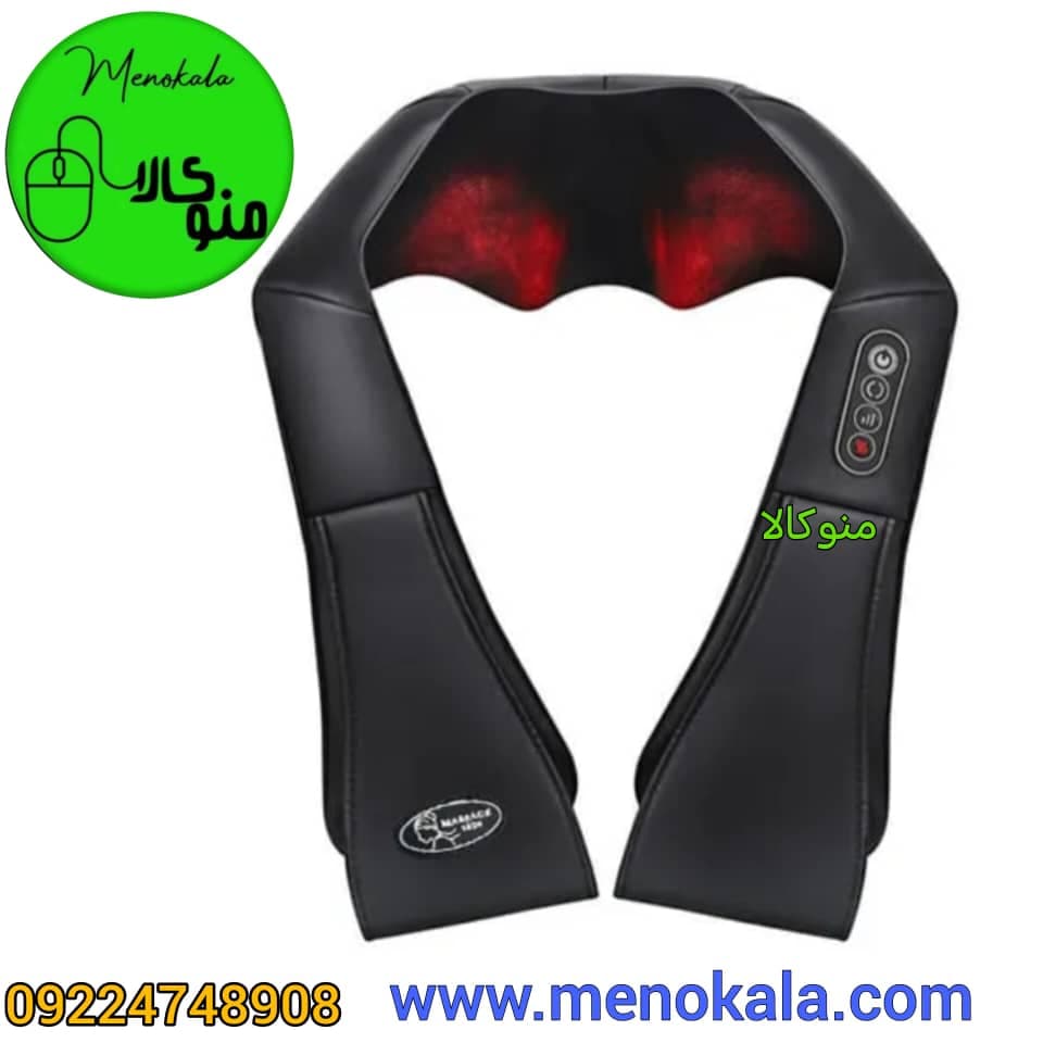 ماساژور شانه و گردن شیاتسو اصل CSM01 با ماساژ چرخشی و حرارتی — تصویر ۶