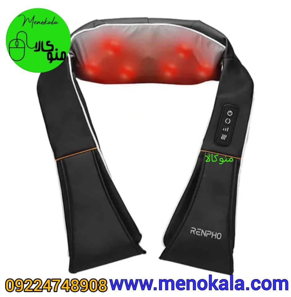 ماساژور گردن و شانه اصل RF-SNM060 با ماساژ شیاتسو و حرارت مادون قرمز — تصویر ۶