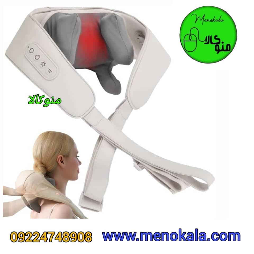 پد ماساژور گردن حرارتی اصل MDHL مدل MH-H200 با گرمایش سریع — تصویر ۳