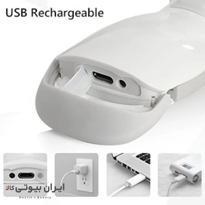 دستگاه پاکسازی صورت لرزشی و چرخشی تاچ بیوتی مدل TB 1782 — تصویر ۱۰