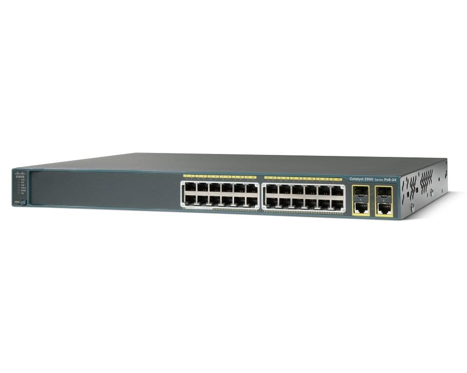 سوییچ ۲۴ پورت سیسکو مدل CISCO WS-C2960-24PC-L