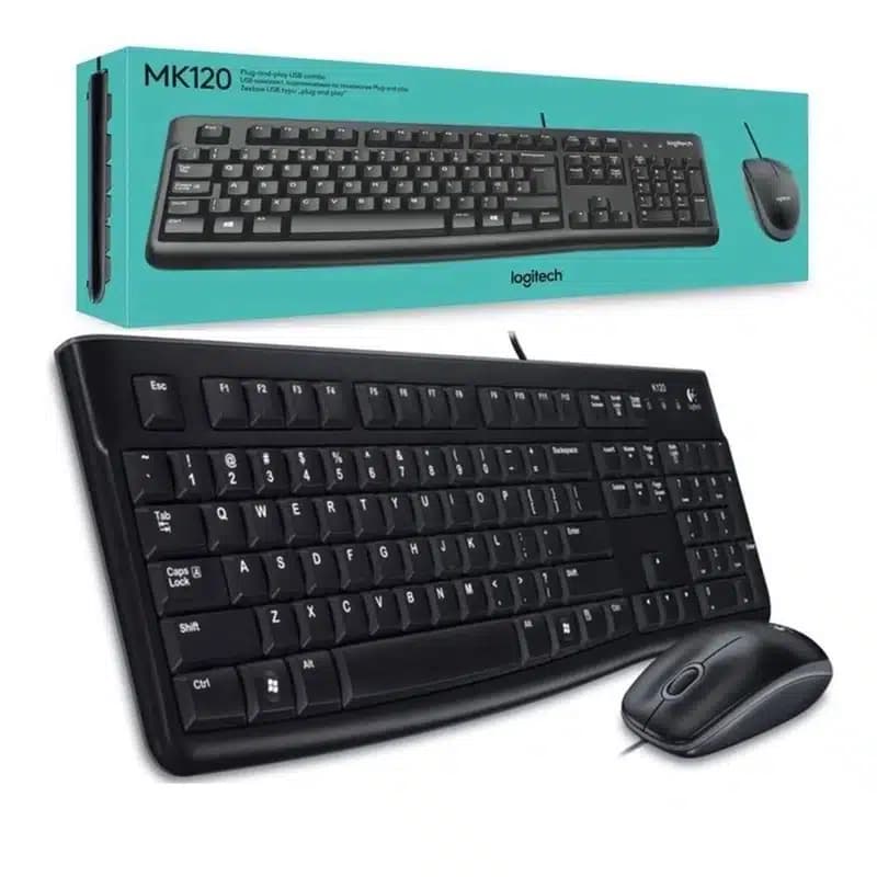 کیبورد و موس لاجیتک مدل MK120 — تصویر ۳