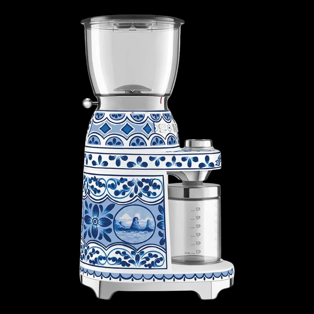 آسیاب قهوه اسمگ طرح آبی مدیترانه ای دولچه گابانا مدل CGF01 — تصویر ۱۲