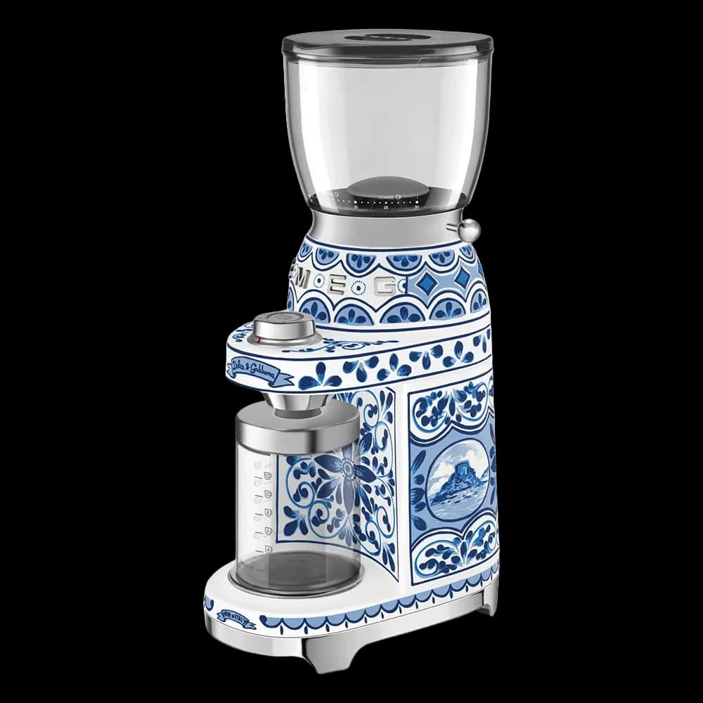 آسیاب قهوه اسمگ طرح آبی مدیترانه ای دولچه گابانا مدل CGF01 — تصویر ۱۰