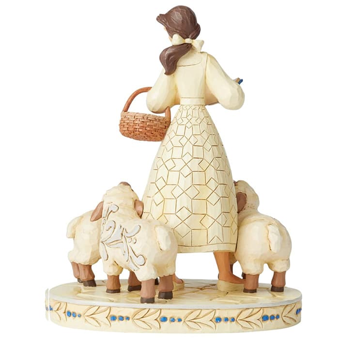 فیگور اورجینال دیزنی “Belle with Sheep White Woodland “Bookish Beauty — تصویر ۳
