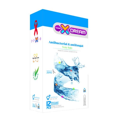 کاندوم آنتی باکتریال ایکس دریم مدل Antibacterial & antifungal