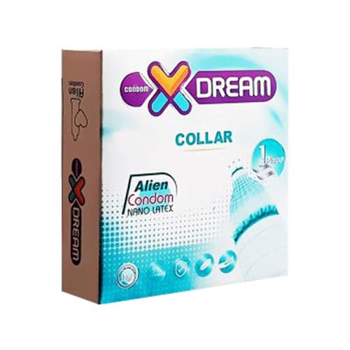 کاندوم فضایی طوقی ایکس دریم مدل Collar Condom تعداد 1 عددی