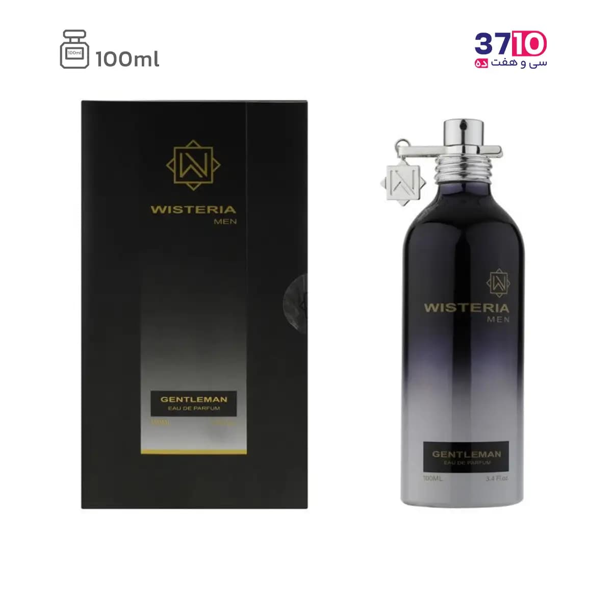 ادوپرفیوم مردانه ویستریا مدل جنتلمن Gentleman حجم 100 میلی لیتر — تصویر ۹