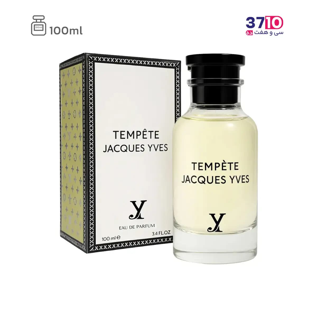 ادوپرفیوم تمپت ژاک ایو فراگرنس ورد TEMPETE JACQUES YVES حجم 100میلی لیتر — تصویر ۶