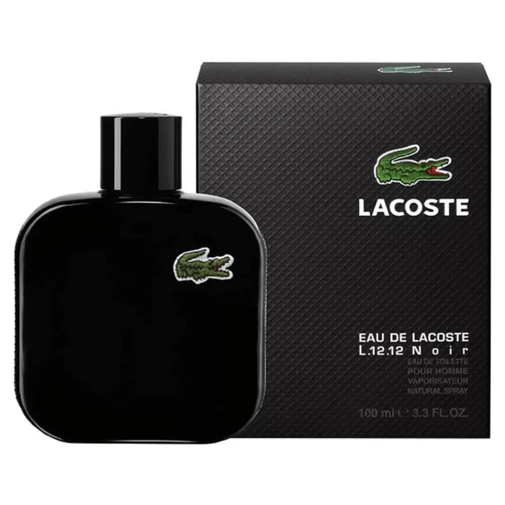 عطر لاگوست ال.12.12 نویر Lacoste L.12.12 Noir | رایحه‌ای مردانه، گرم و شیک