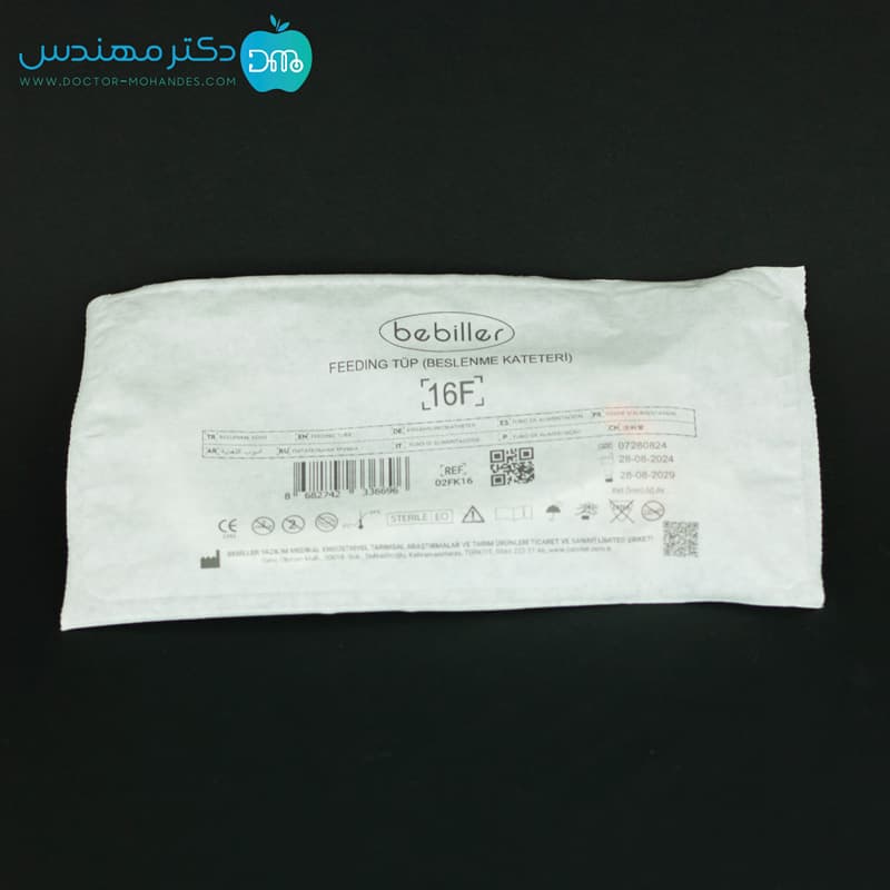 سوند معده سیلیکونی نارنجی سایز 16 — تصویر ۶