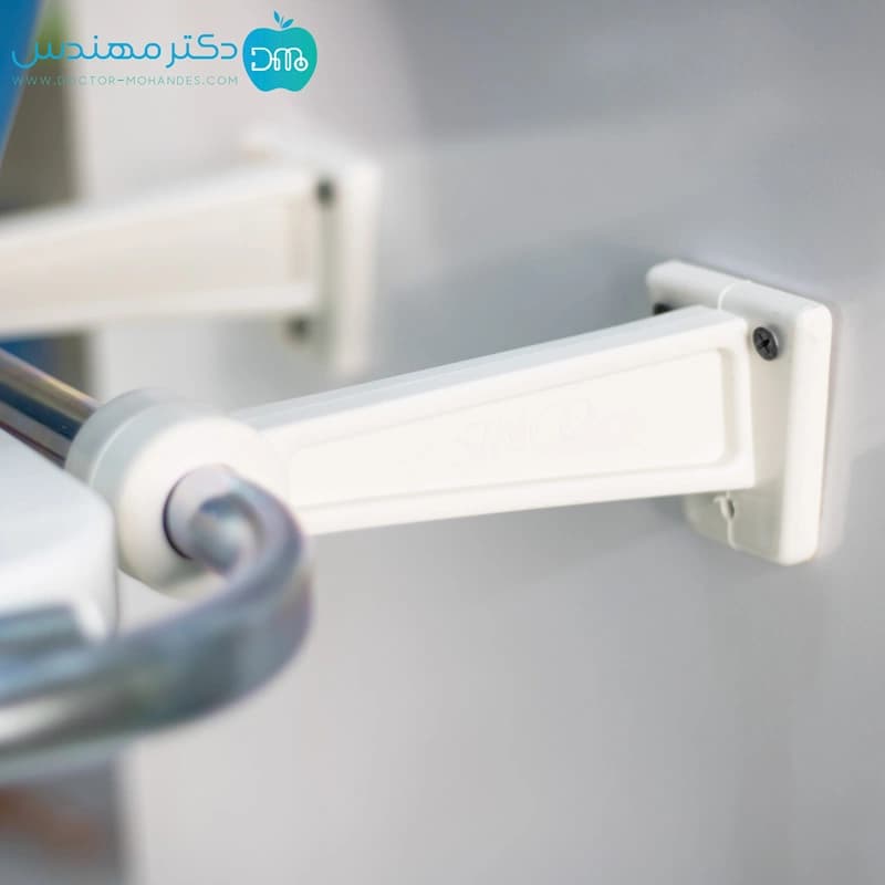 توالت فرنگی دیواری تاشو برند سینکو بدون قیف — تصویر ۴