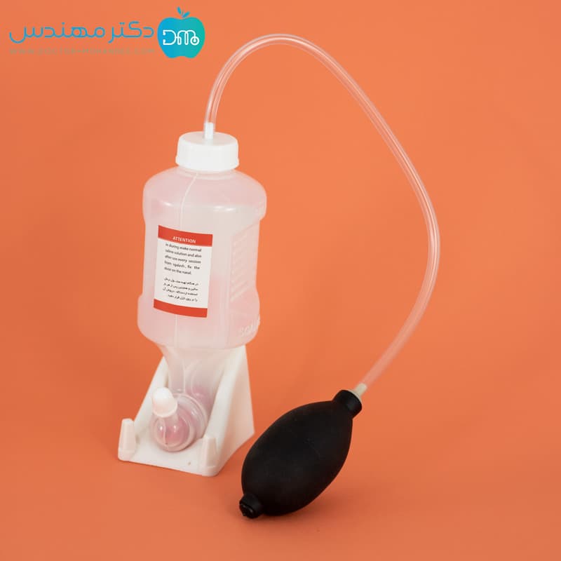 دستگاه شستشوی بینی و سینوس اسگالش همراه با نمک — تصویر ۵