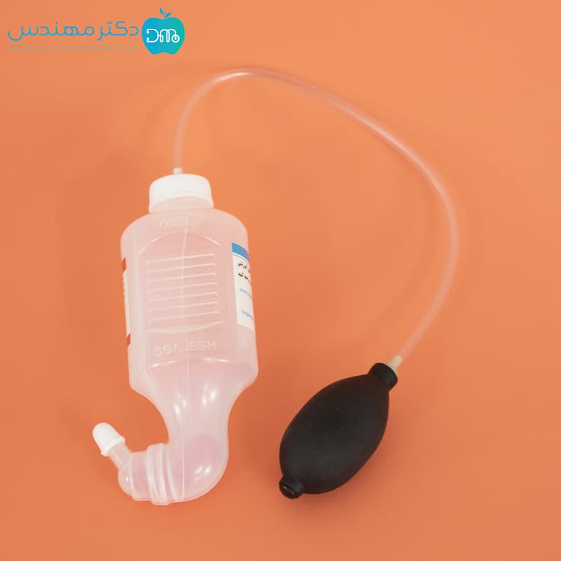 دستگاه شستشوی بینی و سینوس اسگالش همراه با نمک — تصویر ۳