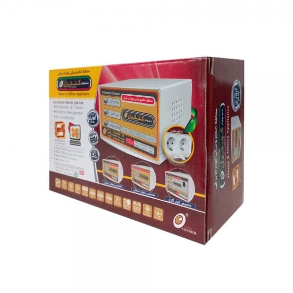 محافظ فلزی برق 2 خانه یخچال و فریزر ارتدار کابل بلند نمودار کنترل مدل M108 B — تصویر ۳