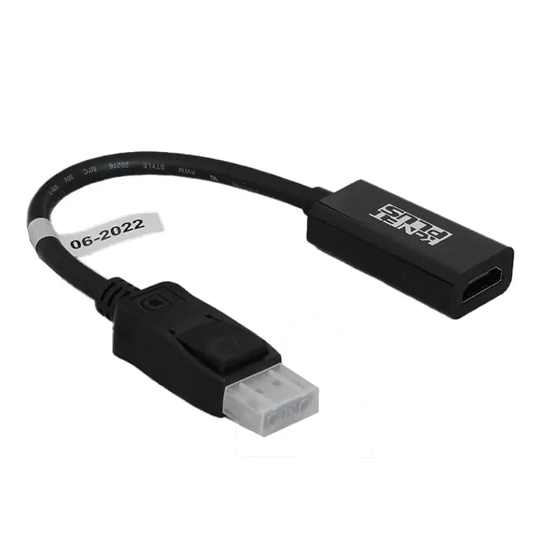 کابل DisplayPort به HDMI برند کی نت پلاس مدل KP-CODPHD02 طول 20 سانتی متر