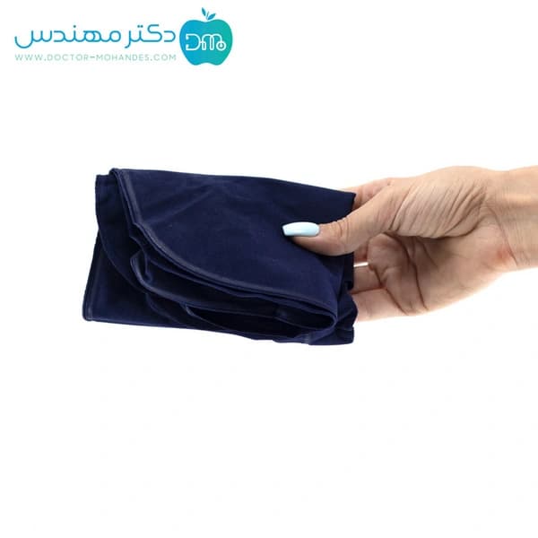 دور گردنی بادی همراه با چشم بند و نویز گیر — تصویر ۳