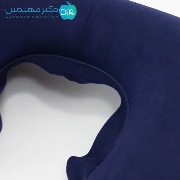 دور گردنی بادی همراه با چشم بند و نویز گیر — تصویر ۴