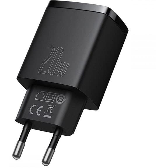 شارژر دیواری 20 وات باسئوس مدل CCXJ-B01 — تصویر ۴