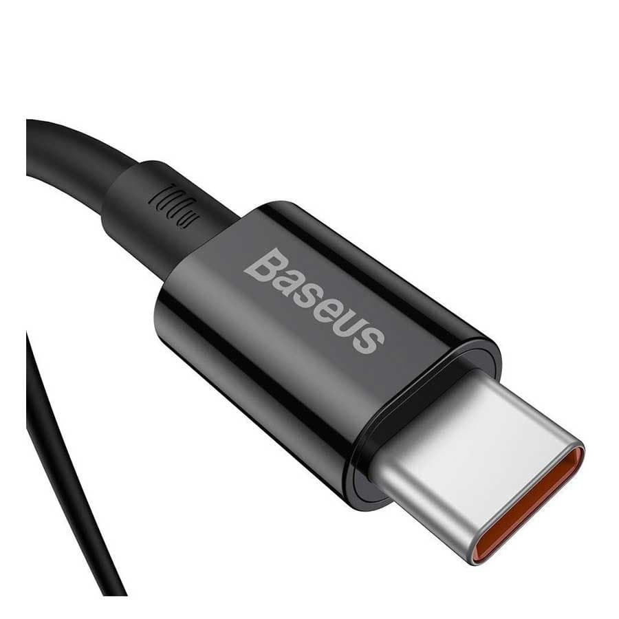 کابل تبدیل 1 متری USB-C به USB-C باسئوس مدل Superior CATYS-B01 — تصویر ۲