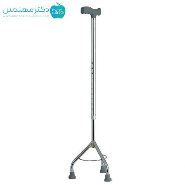 عصا سه پایه لردی رنگ کروم