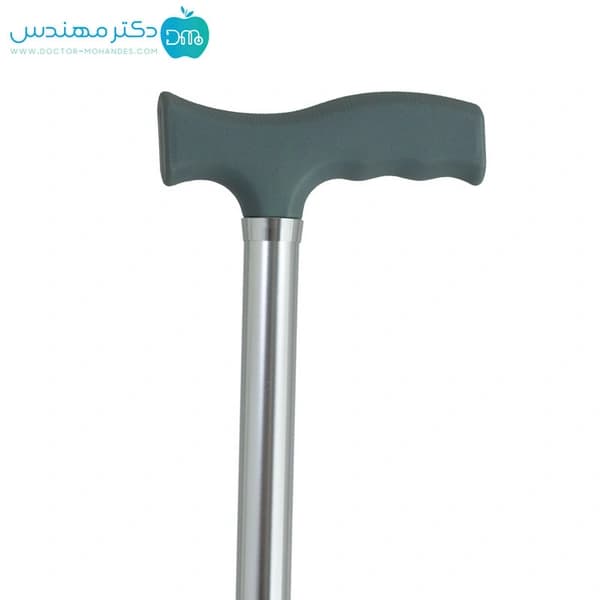عصا سه پایه لردی رنگ کروم — تصویر ۲