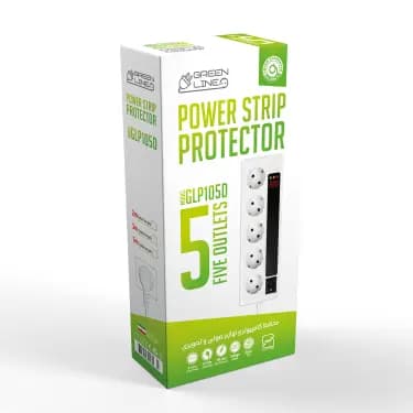 محافظ و چند راهی برق گرین GLP105D — تصویر ۸