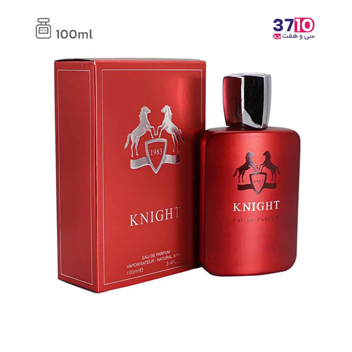 ادوپرفیوم نایت فراگرنس ورد KNIGHT حجم 100میلی لیتر — تصویر ۵