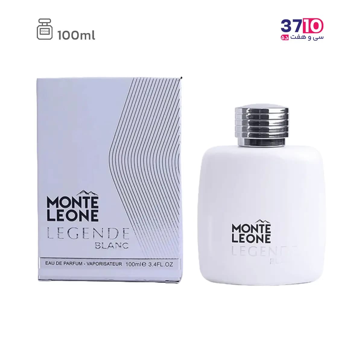 ادوپرفیوم مونت لئون لجند بلانک فراگرنس ورد MONTE LEONE LEGENDE BLANC حجم 100میلی لیتر