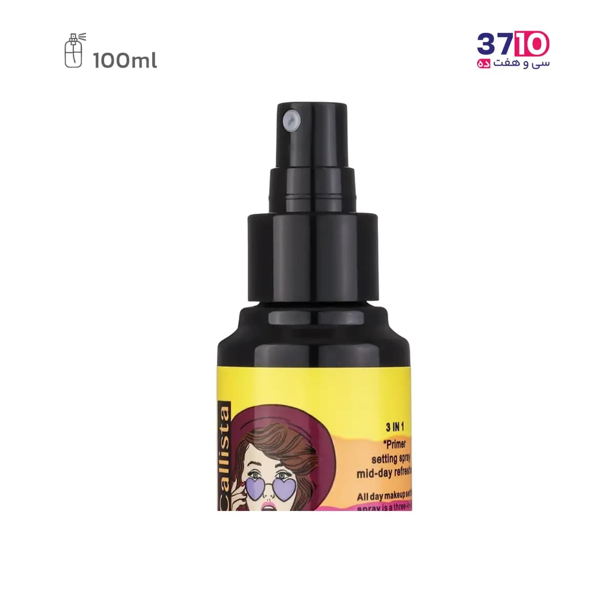 اسپری تثبیت کننده آرایش کالیستا مدل All DAY MAKEUP حجم 100 میلی لیتر — تصویر ۳