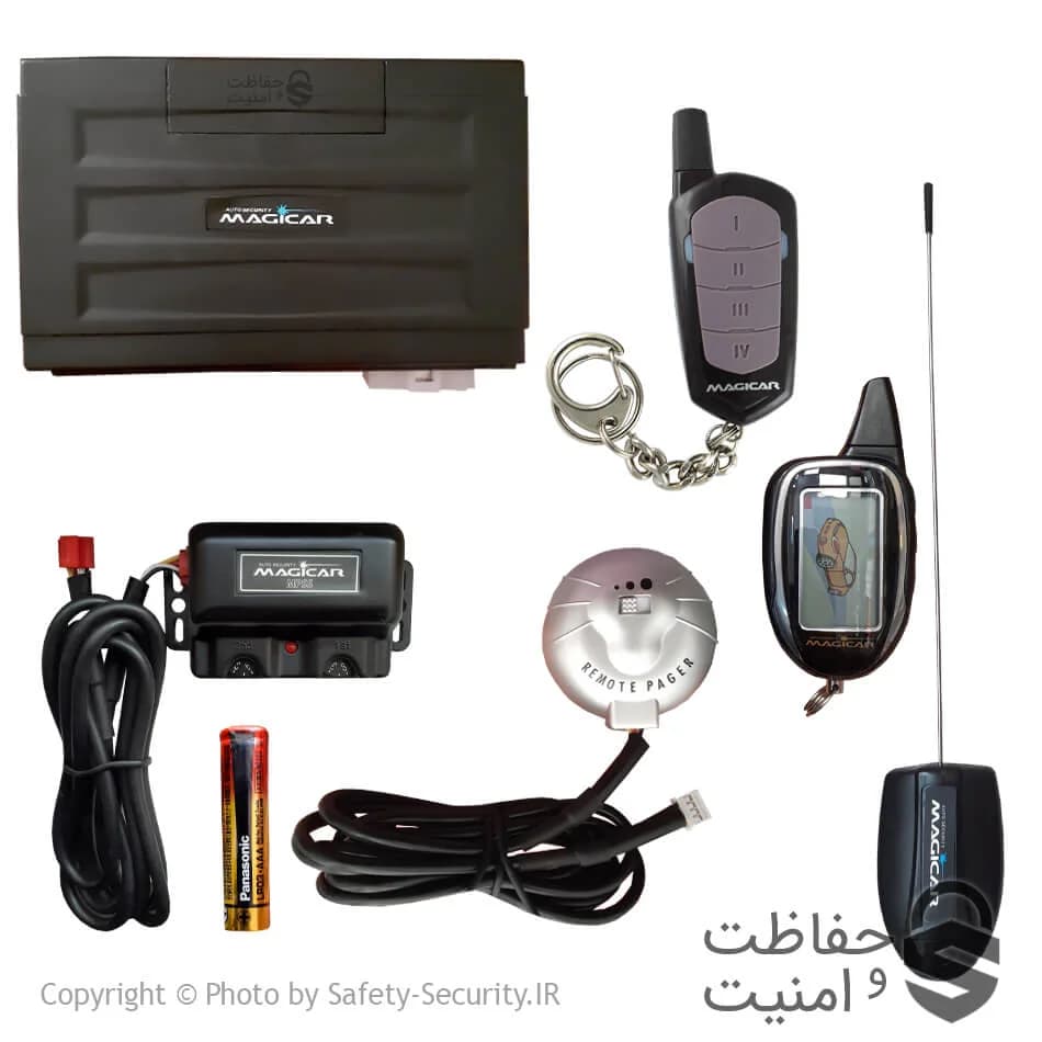 دزدگیر تصویری ماجیکار استارتی مدل M110AS طرح
