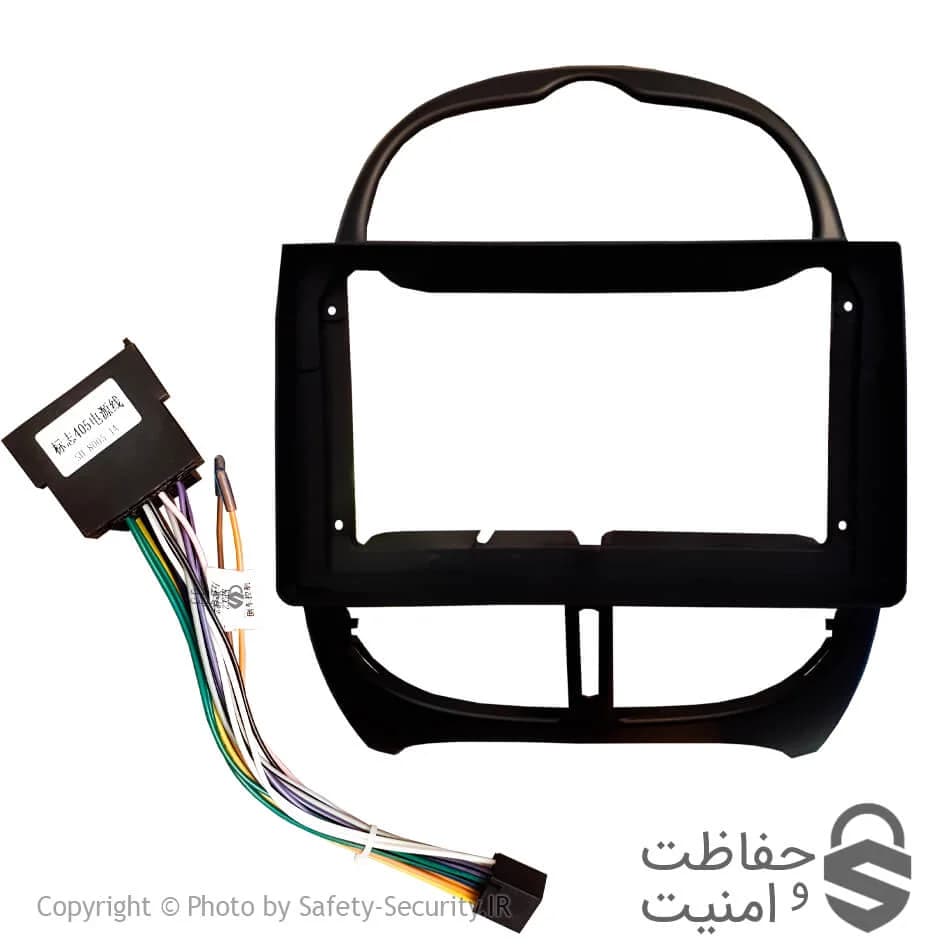 قاب فابریک مانیتور پژو 206 مدل 9 اینچ