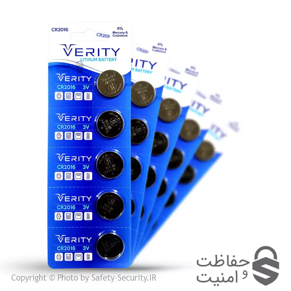 باطری سکه‌ای 2016 | برند VERITY