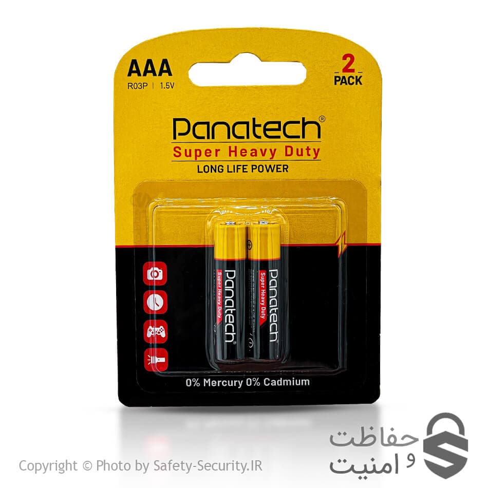 باطری نیم‌قلم AAA مدل PANATECH