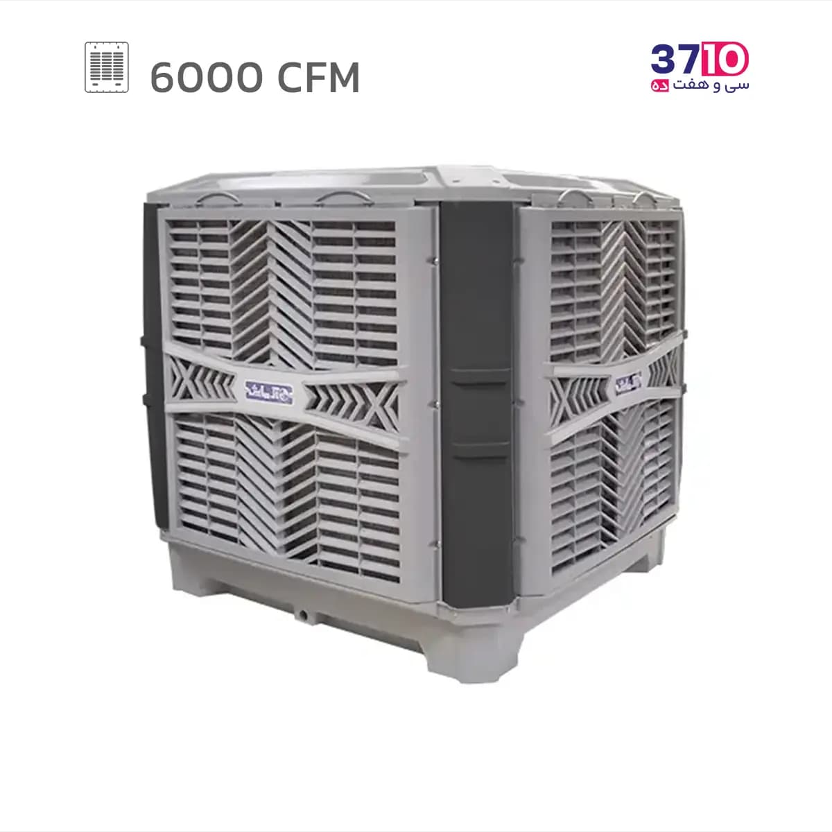 کولر آبی پلیمری آزمایش مدل AP60-BLDC سلولزى ظرفيت 6000 — تصویر ۲