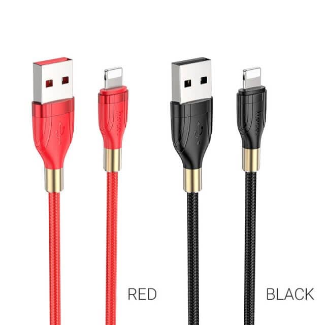 کابل شارژر آیفون (lightning) هوکو (hoco) مدل U92 — تصویر ۴