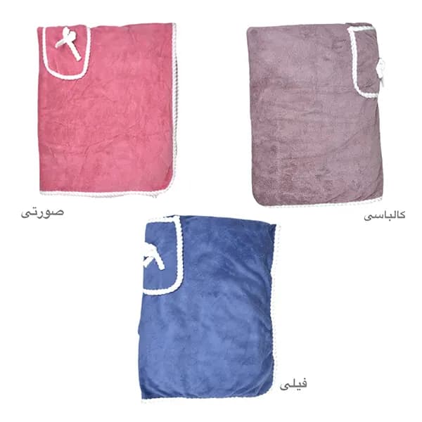 حوله حمام تک جیب بدون کلاه کد 226 — تصویر ۳