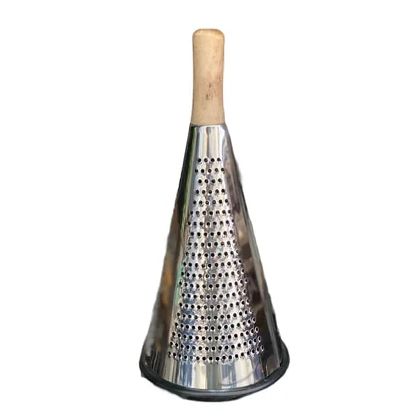 رنده مخروطی دسته چوبی بزرگ
