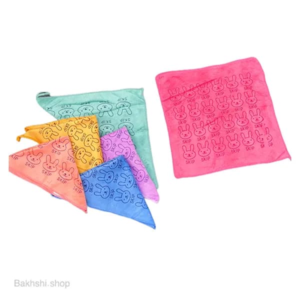 حوله دستی مدل خرگوش 30*30 — تصویر ۹