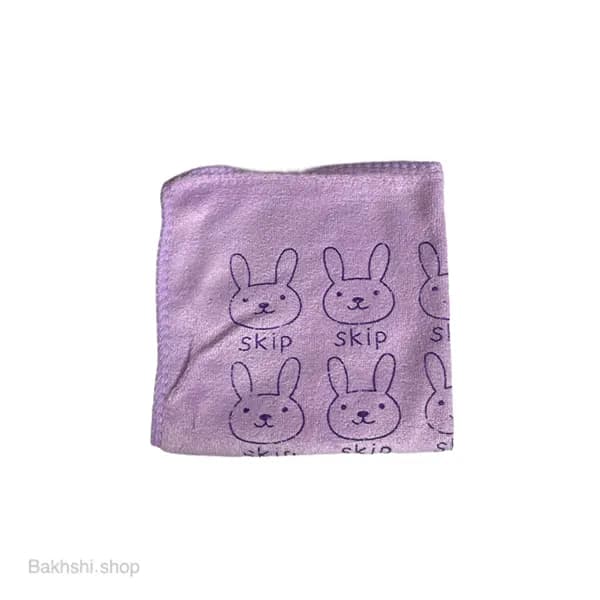 حوله دستی مدل خرگوش 30*30 — تصویر ۶