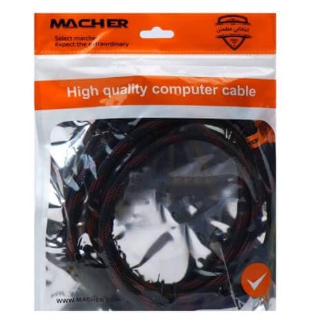 کابل Macher MR-117 HDMI to DVI 1.5m پوست ماری — تصویر ۴