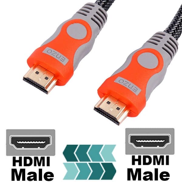 کابل HDMI V1.4 4K انزو مدل ENZO HD5 به طول 5 متر — تصویر ۹