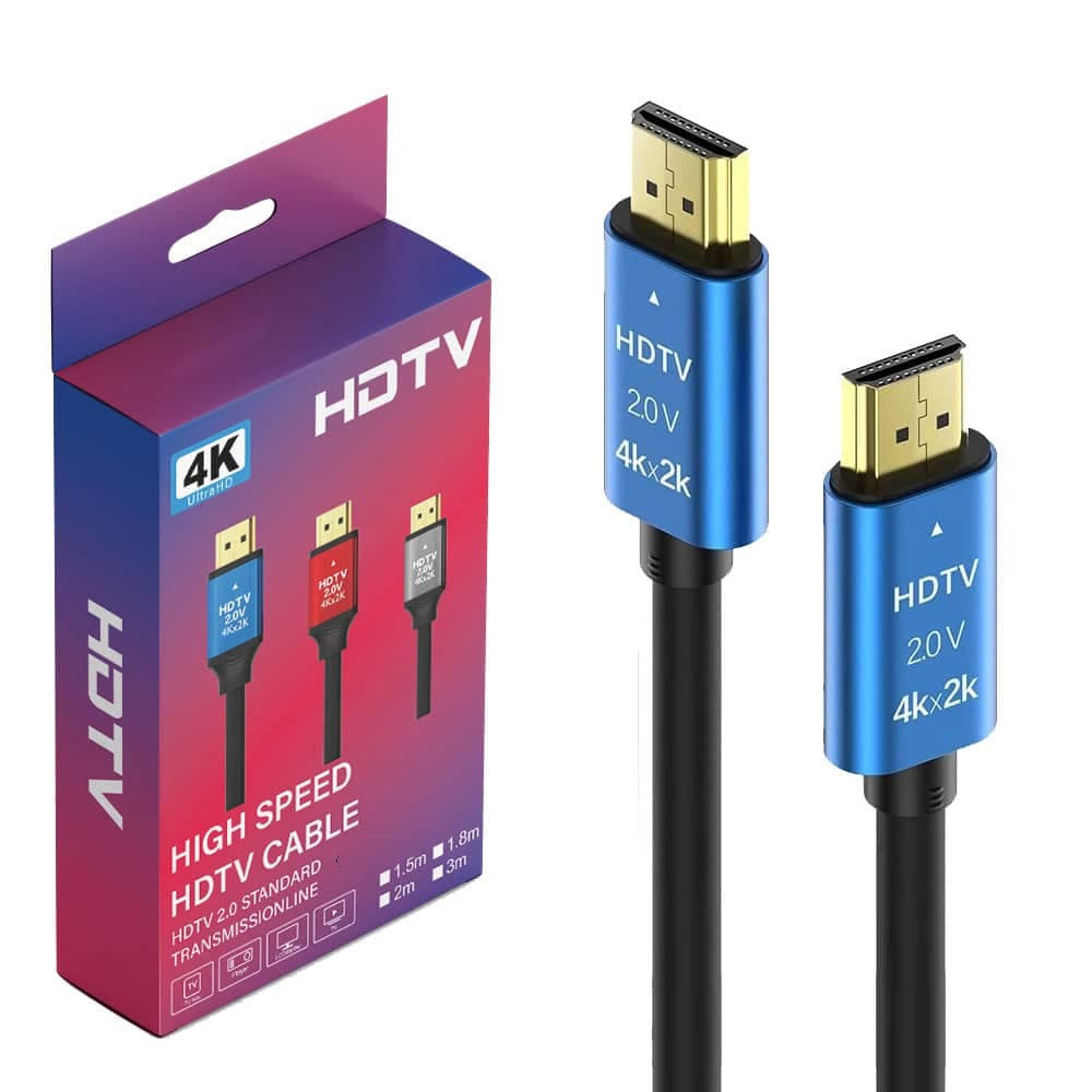 کابل HDMI V2.0 4K برند HDTV به طول 1.5 متر — تصویر ۳