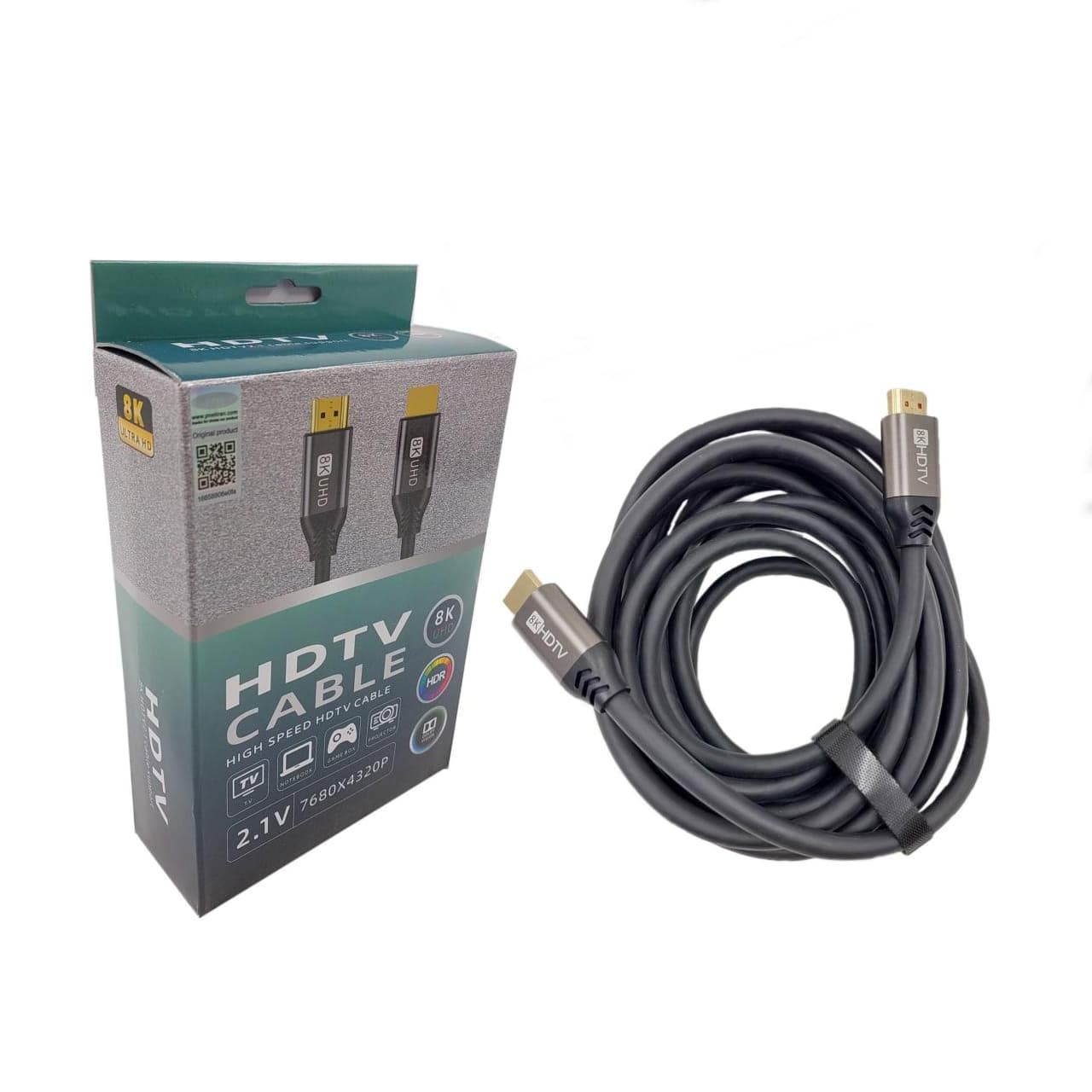 کابل HDMI V2.1 8K برند HDTV به طول 5 متر — تصویر ۱۲