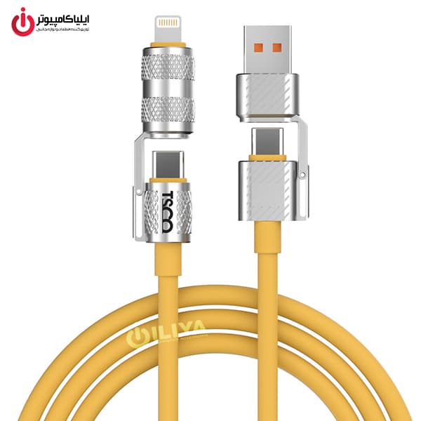 کابل تبدیل USB/USB-C به لایتنینگ/USB-C تسکو مدل TSCO GCA240 — تصویر ۴