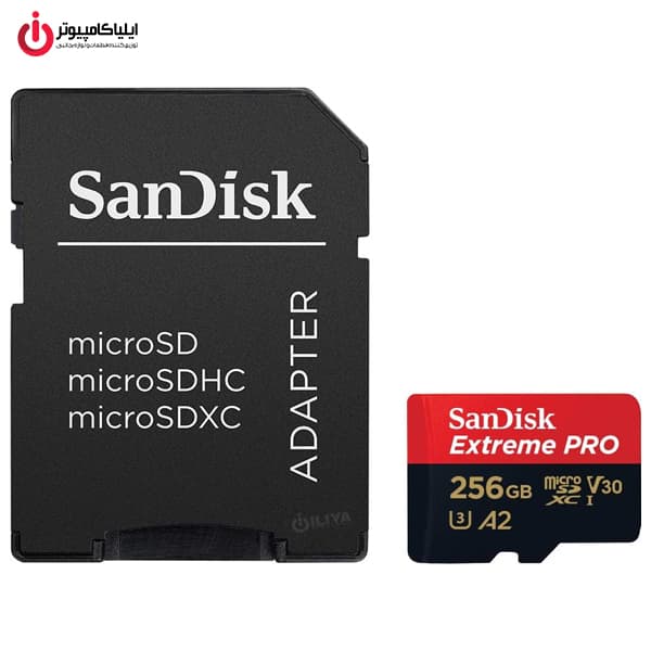 مموری کارت میکرو اس دی سندیسک مدل SANDISK Xtreme PRO 256GB — تصویر ۶