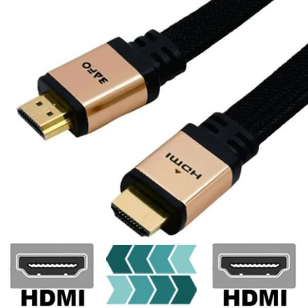 کابل HDMI V2.0 4K بافو BAFO FLAT به طول 2 متر — تصویر ۷